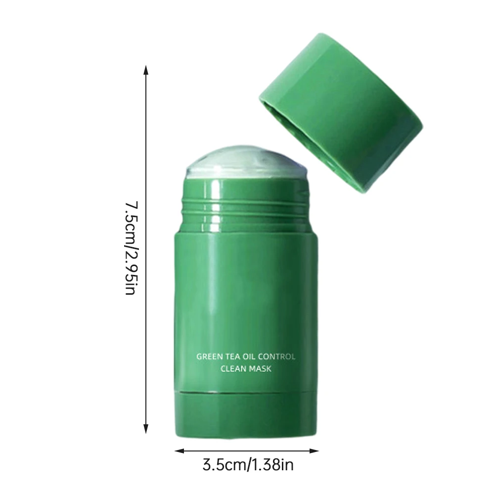 Green Tea Stick Mask Stick Oil Control Eggplant Acne Cleansing Mask Face Skin Care Moisturizing Blackhead Fine Pores Mud
Green Tea Stick Mask Stick Oil Control Eggplant Acne Cleansing Mask Face Skin Care Moisturizing Blackhead Fine Pores Mud