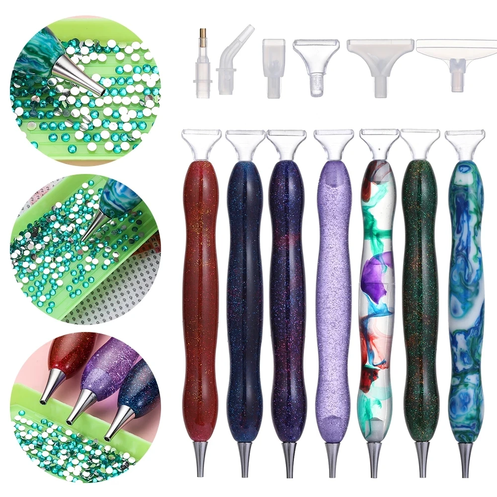 Resin Glitter Powder 5D Diamond Painting Pen Alloy Replacement Pen Heads Point Drill Pen Cross Stitch Nail Art Sew Accessories
Resin Glitter Powder 5D Diamond Painting Pen Alloy Replacement Pen Heads Point Drill Pen Cross Stitch Nail Art Sew Accessories