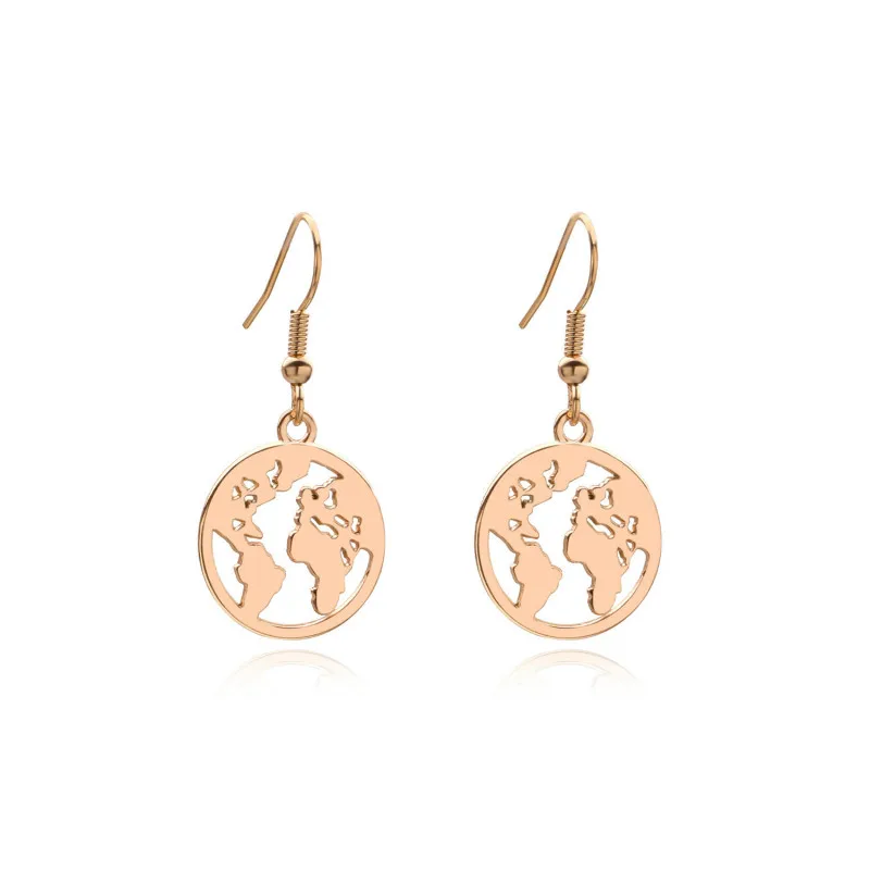 Fashion Jewelry world Map Earrings Short Earrings Female Personality Round Geometry Boucles D Oreille Femme 2021 Boho Jewelry
Fashion Jewelry world Map Earrings Short Earrings Female Personality Round Geometry Boucles D Oreille Femme 2021 Boho Jewelry
