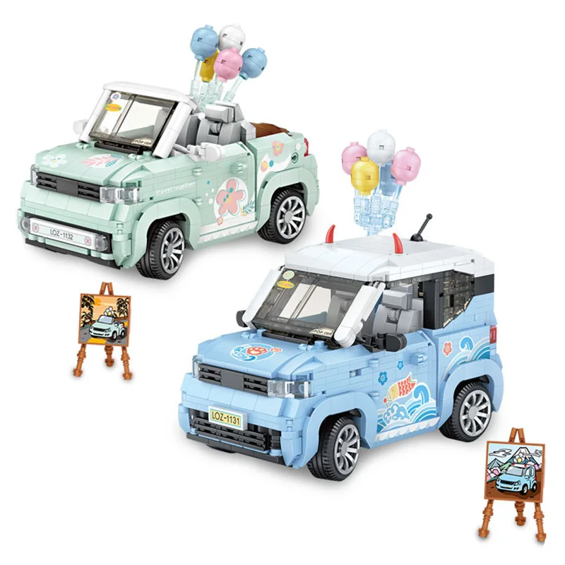 779pcs+ LOZ MINI Blocks Convertible Car Toys With Balloon Assembled Car Construction Toys for Kids Boys Christmas Gift Brinqueos
779pcs+ LOZ MINI Blocks Convertible Car Toys With Balloon Assembled Car Construction Toys for Kids Boys Christmas Gift Brinqueos