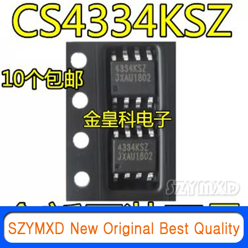 10 шт./лот новый оригинальный импортный CS4334K CS4334-KSZ CS4334 цифро-аналоговый Конвертер SOP8 патч в наличии
10 шт./лот новый оригинальный импортный CS4334K CS4334-KSZ CS4334 цифро-аналоговый Конвертер SOP8 патч в наличии