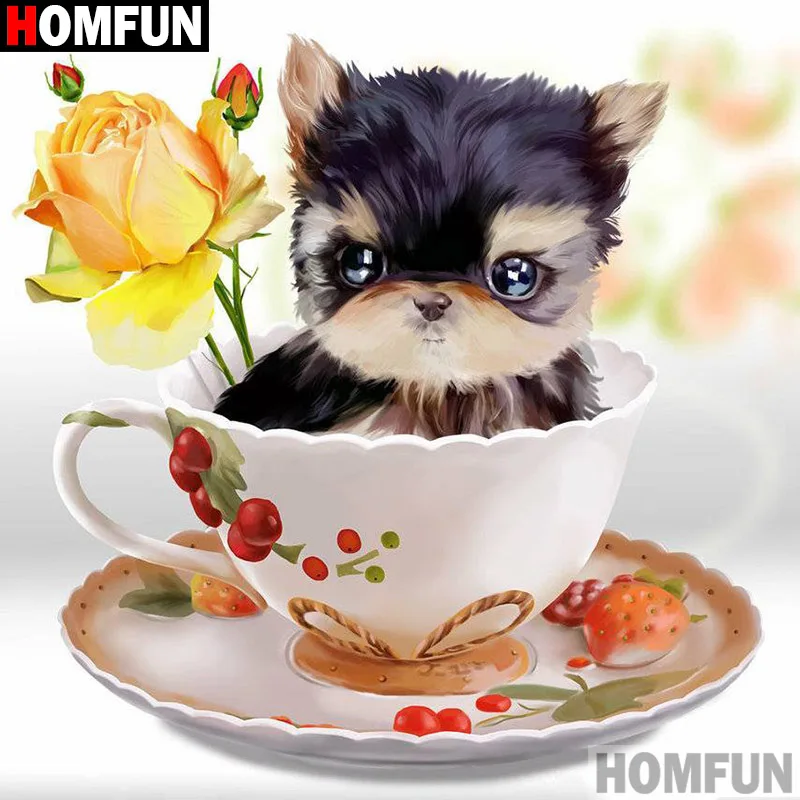 Алмазная 5D картина HOMFUN «Собака, цветок», вышивка крестиком, полная выкладка, квадратная/круглая, домашний декор, A00077
Алмазная 5D картина HOMFUN «Собака, цветок», вышивка крестиком, полная выкладка, квадратная/круглая, домашний декор, A00077