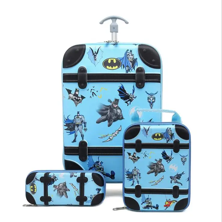 Kids Rolling School Bags girl Boy's trolley suitcase Children Travel suitcase wheeled school backpack Trolley Bags with wheels
Kids Rolling School Bags girl Boy's trolley suitcase Children Travel suitcase wheeled school backpack Trolley Bags with wheels