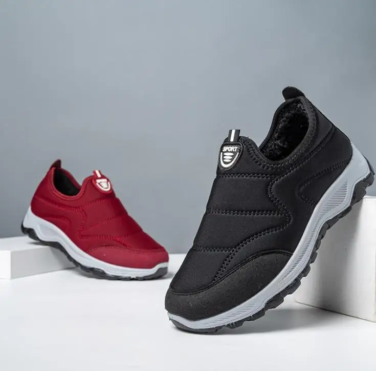 Couple Snow Boots Winter Warm Short Plush Men And Women Shoes Cotton Non-slip Waterproof Plus Velvet Ankle Boots Snow Shoes
Couple Snow Boots Winter Warm Short Plush Men And Women Shoes Cotton Non-slip Waterproof Plus Velvet Ankle Boots Snow Shoes