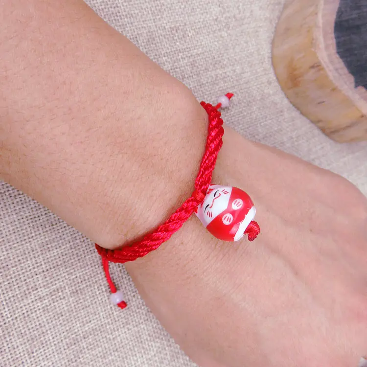 9pcs Set Cartoon Cute Red Rope Lucky Bracelet Luck Wealth Success Lucky Decoration Ornaments Adjustable Size
9pcs Set Cartoon Cute Red Rope Lucky Bracelet Luck Wealth Success Lucky Decoration Ornaments Adjustable Size
