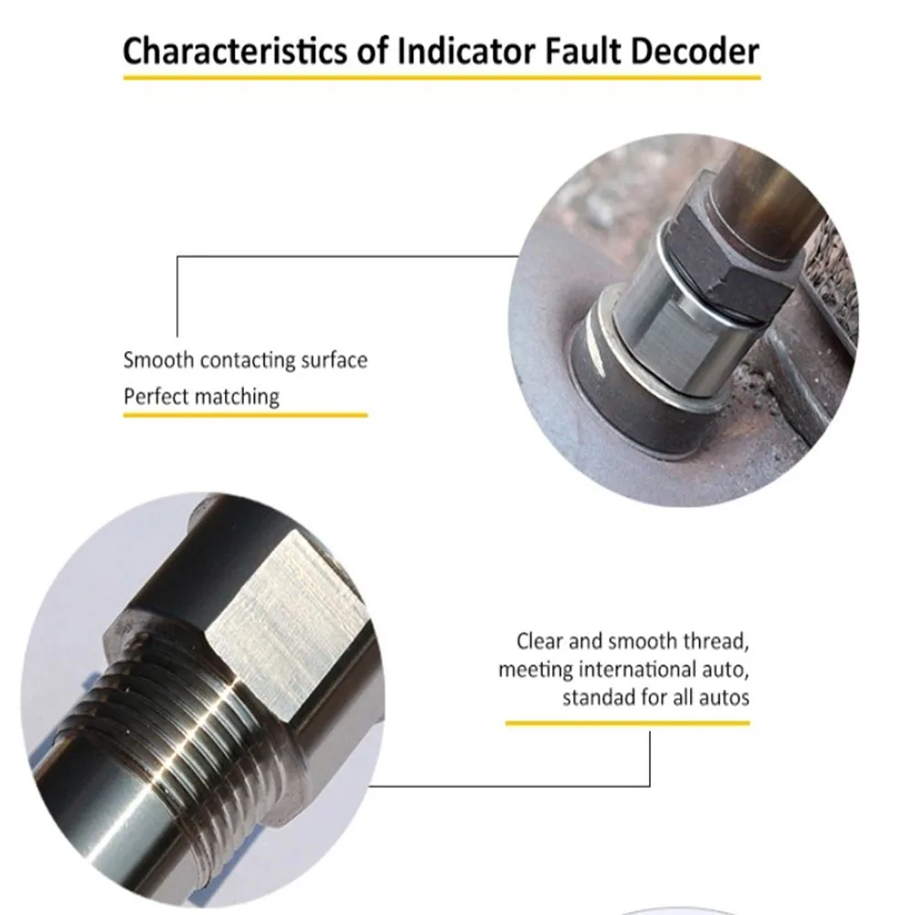 Durable Oxygen O2 Sensor M18X1.5 02 Oxygen Sensor Extender Restrictor Spacer Adapter Engine Light Fix Wholesale Quick delivery
Durable Oxygen O2 Sensor M18X1.5 02 Oxygen Sensor Extender Restrictor Spacer Adapter Engine Light Fix Wholesale Quick delivery