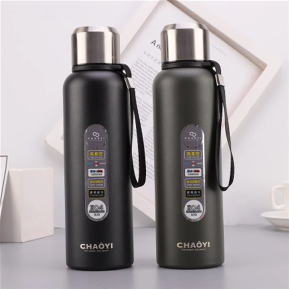 New 304 stainless steel bullets insulated cup 600 ml outdoor sports bottle with rope carrying portable thermos bottle
New 304 stainless steel bullets insulated cup 600 ml outdoor sports bottle with rope carrying portable thermos bottle