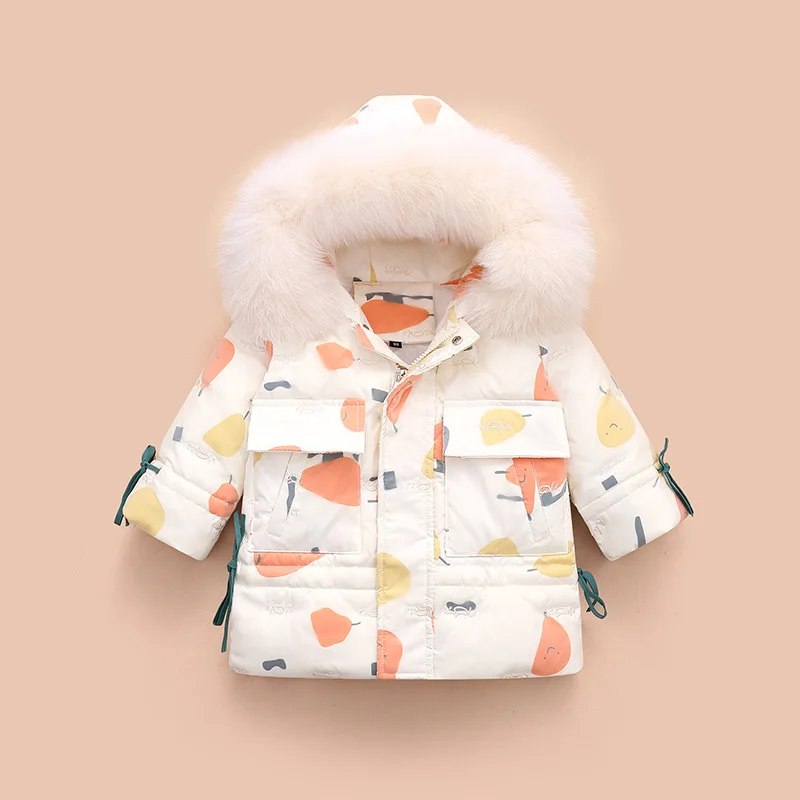 Girls' Down Jacket 2021 New Thickened Toddler Girl's Clothes Winter Kid's Thickened Outerwear Baby Girl Winter Coat 12m 4-8Y
Girls' Down Jacket 2021 New Thickened Toddler Girl's Clothes Winter Kid's Thickened Outerwear Baby Girl Winter Coat 12m 4-8Y