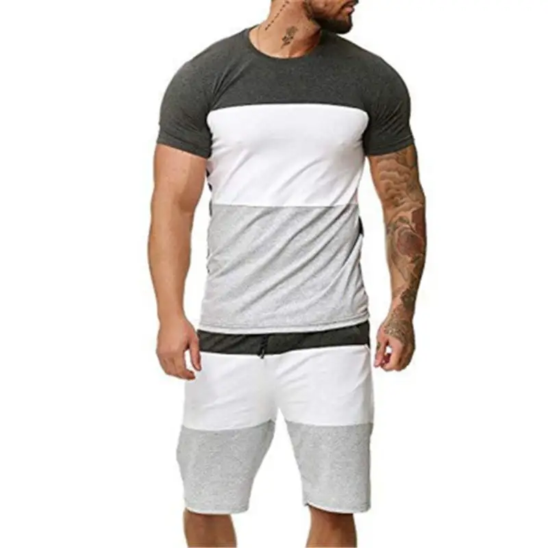Men's Sets Mens 2 Piece Outfit Sport Set Stripe Print Sweatsuits Casual Shorts Set Summer Fashion Clothing Male Short Tracksuit
Men's Sets Mens 2 Piece Outfit Sport Set Stripe Print Sweatsuits Casual Shorts Set Summer Fashion Clothing Male Short Tracksuit