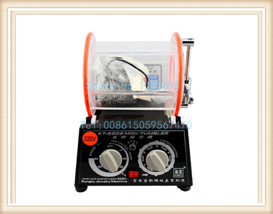 Capacity 3 kg Drum polishing machine, Jewelry rotary tumbler, tumbling machine, Mini-Tumbler, Jewelry Tools & Equipment
Capacity 3 kg Drum polishing machine, Jewelry rotary tumbler, tumbling machine, Mini-Tumbler, Jewelry Tools & Equipment