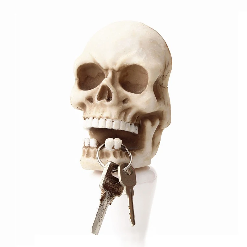 Halloween Creativity Polyresin Skull Hook Key Holder Wall Wire Storage Accessories Home Decoration Kitchen Hook Wall Hooks
Halloween Creativity Polyresin Skull Hook Key Holder Wall Wire Storage Accessories Home Decoration Kitchen Hook Wall Hooks