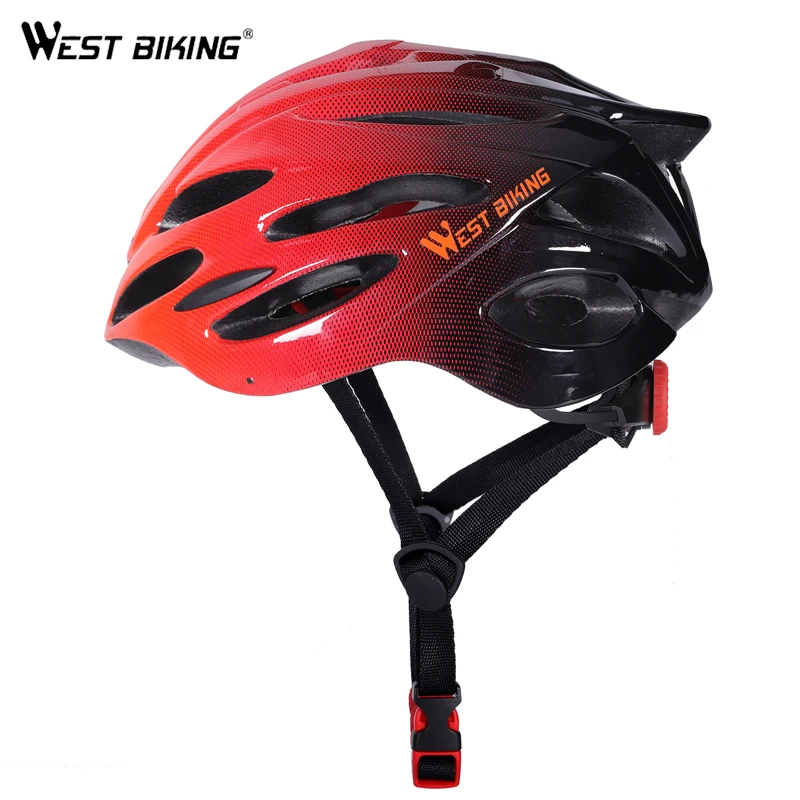 

WEST BIKING Gradient Bicycle Helmet MTB Cycling Equipment Motorcycle Road Bike BMX Helmets Men Women Safety Cap Accessories