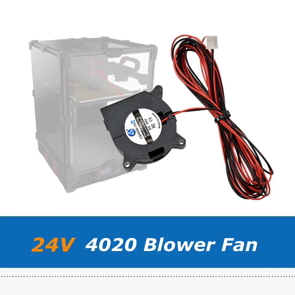 1pc Voron Trident 4020 24V Turbonfan 40X40X20mm Blower Cooling Fan Extruder Cooler With 2.3m Line For VORON 3D printer parts
1pc Voron Trident 4020 24V Turbonfan 40X40X20mm Blower Cooling Fan Extruder Cooler With 2.3m Line For VORON 3D printer parts