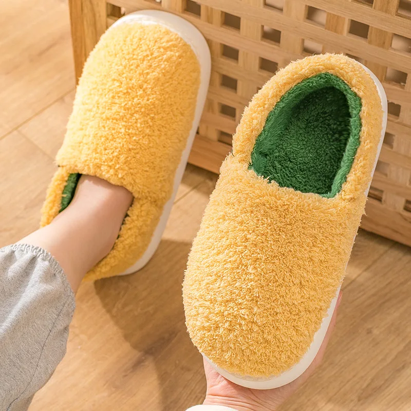 Winter Plush Slippers Women Indoor Heel Wrap Men PVC Anti-slip Thick Fur Cotton Platform Ladies Shoes Warm Alphabet Slipper
Winter Plush Slippers Women Indoor Heel Wrap Men PVC Anti-slip Thick Fur Cotton Platform Ladies Shoes Warm Alphabet Slipper