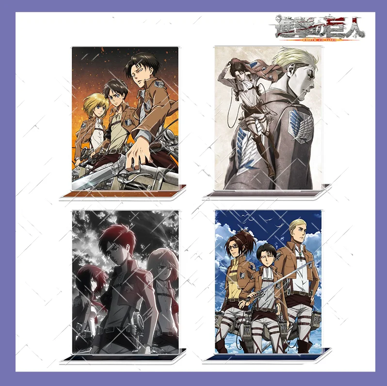 Japan Anime Attack on Titan Mikasa Ackerman Eren Jaeger Acrylic Square Game Figure Stand Model Plate Desktop Toy Cosplay
Japan Anime Attack on Titan Mikasa Ackerman Eren Jaeger Acrylic Square Game Figure Stand Model Plate Desktop Toy Cosplay