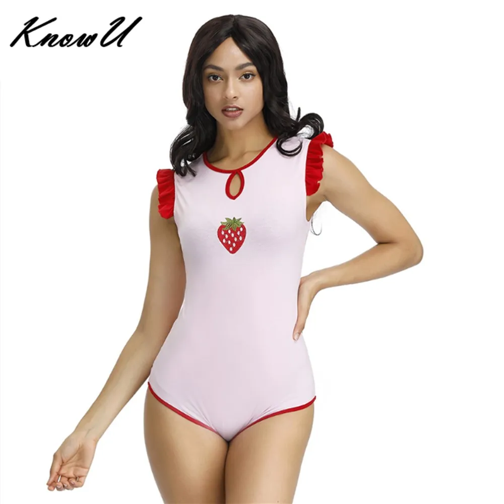Комбинезон KnowU ABDL большие размеры для взрослых и детей нижнее белье-комбинезон