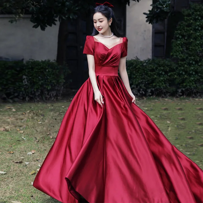 Grace Women Prom Dress Satin Sweetheart Neck Formal Party Dress Lace Patchwork Evening Party Dress Elegant vestidos de festa
Grace Women Prom Dress Satin Sweetheart Neck Formal Party Dress Lace Patchwork Evening Party Dress Elegant vestidos de festa