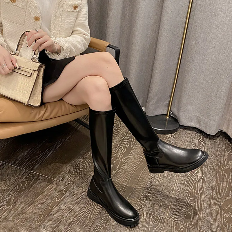 2021 Autumn and Winter Rubber Thick-soled and Velvet Warm Winter Boots Women's High Fashion Boots Women's Knee-length Boots
2021 Autumn and Winter Rubber Thick-soled and Velvet Warm Winter Boots Women's High Fashion Boots Women's Knee-length Boots