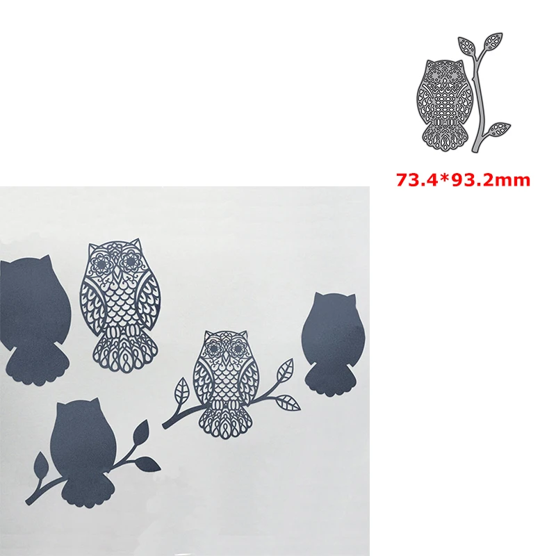 metal cutting dies mold die cut Owl Branch DIY Scrapbook paper craft knife mould blade punch stencils dies 2021
metal cutting dies mold die cut Owl Branch DIY Scrapbook paper craft knife mould blade punch stencils dies 2021