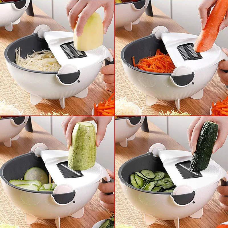 Multifunctional Vegetable Cutter Household Onion Potato Shredded Slicer Sliced Shredded Radish Grater Kitchen Artifact Tools
Multifunctional Vegetable Cutter Household Onion Potato Shredded Slicer Sliced Shredded Radish Grater Kitchen Artifact Tools
