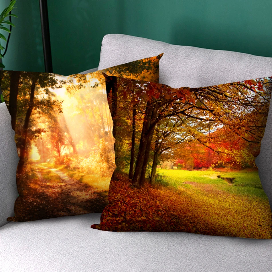 Nanacoba Golden Forest Tree Cushion Cover Square Throw Pillowcase Orange Leaf Home Decoration Cushions Case for Sofa 45x45cm
Nanacoba Golden Forest Tree Cushion Cover Square Throw Pillowcase Orange Leaf Home Decoration Cushions Case for Sofa 45x45cm