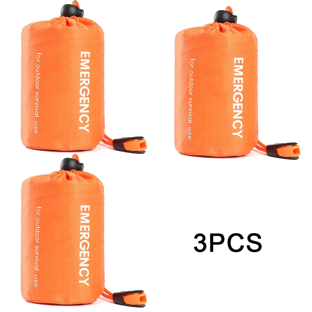 3Pcs Lightweight Camping Sleeping Bag Container Emergency Storage Bag Waterproof Outdoor Survival Camping Hiking Pack 12x7cm
3Pcs Lightweight Camping Sleeping Bag Container Emergency Storage Bag Waterproof Outdoor Survival Camping Hiking Pack 12x7cm