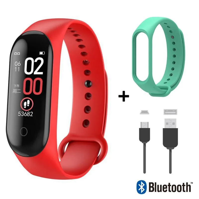 M4 smart wristband for men and women, smart waterproof sports watch with Bluetooth 4.0, suitable for IOS and Android M4
M4 smart wristband for men and women, smart waterproof sports watch with Bluetooth 4.0, suitable for IOS and Android M4