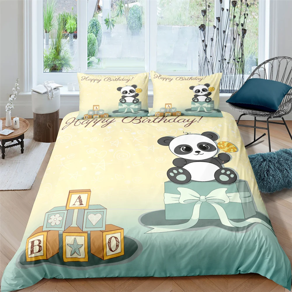 Cartoon Cute Kids 3D Bedding Set Giraffe Panda Soft Duvet Cover with Pillowcase Full Single Double Queen King Size Home Decor
Cartoon Cute Kids 3D Bedding Set Giraffe Panda Soft Duvet Cover with Pillowcase Full Single Double Queen King Size Home Decor