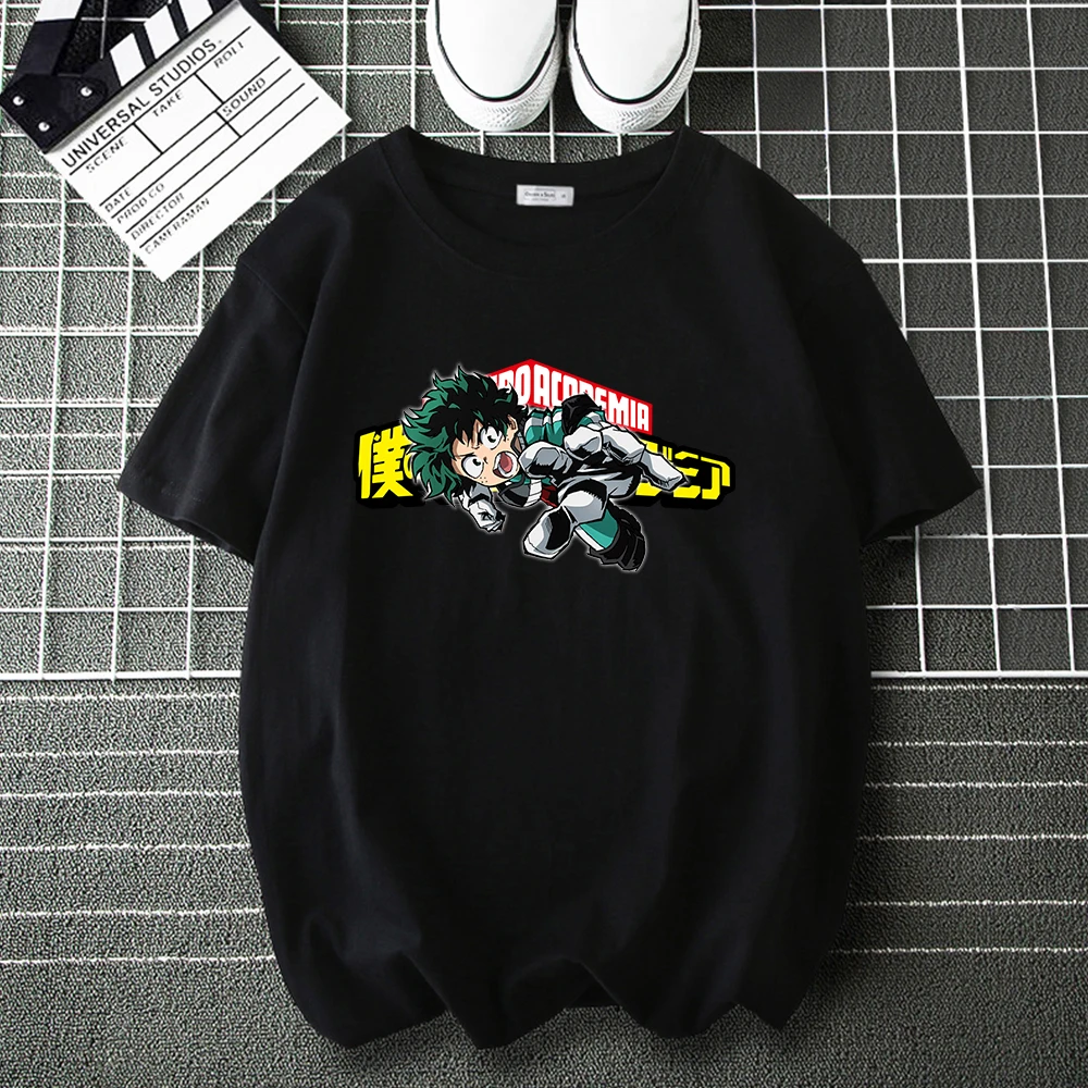 My Hero Academia Midoriya Izuku Anime T-Shirts Teen Men Women Casual Tee Shirts Summer Brand Tops Male Cartoon Harajuku T Shirt
My Hero Academia Midoriya Izuku Anime T-Shirts Teen Men Women Casual Tee Shirts Summer Brand Tops Male Cartoon Harajuku T Shirt