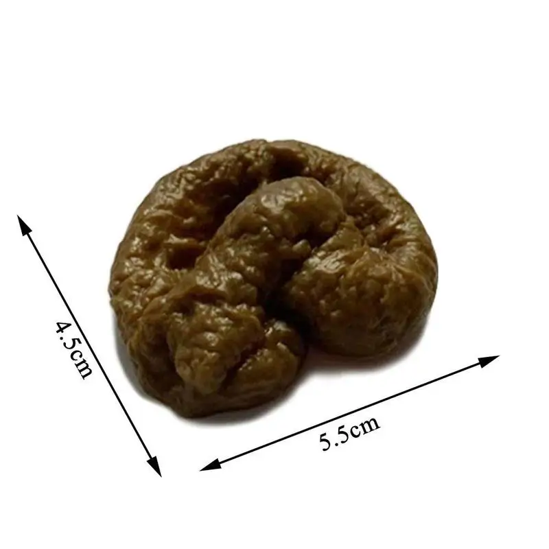 1Pc Realistic Plastic Poop Novelty Joke Toy Fake Human Poop Simulation Tricky Funny Toy April Fool's Day Prank
1Pc Realistic Plastic Poop Novelty Joke Toy Fake Human Poop Simulation Tricky Funny Toy April Fool's Day Prank