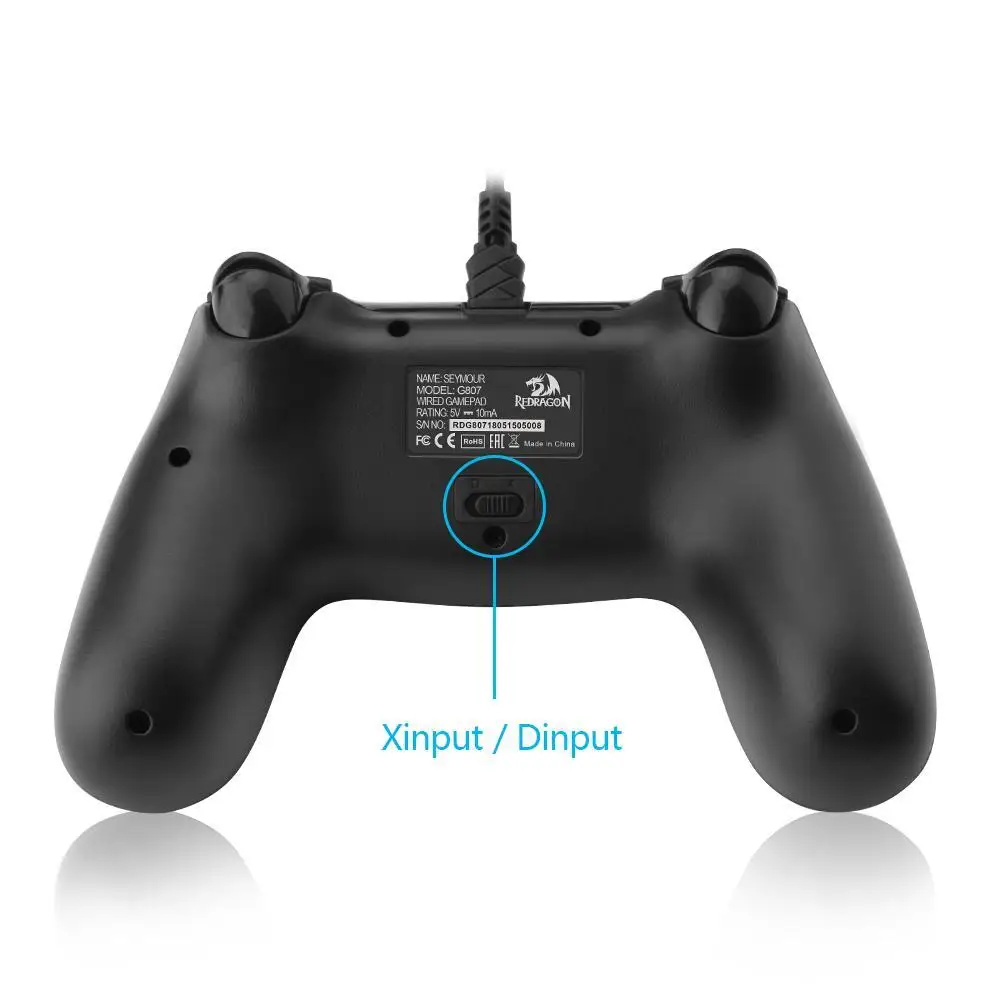 G807 12 button Wired Gamepad For Nintendo Switch Playstation PC PS2 PS3 Controller Joystick Android with Triggers
G807 12 button Wired Gamepad For Nintendo Switch Playstation PC PS2 PS3 Controller Joystick Android with Triggers