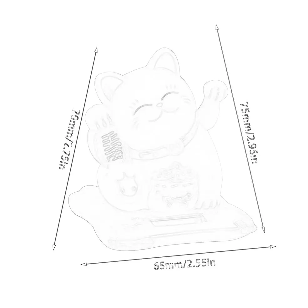Fashion Solar Powered Maneki Neko Fortune Cat Welcoming Lucky Beckoning Paw-waving Home Office Restaurant Decor Crafts
Fashion Solar Powered Maneki Neko Fortune Cat Welcoming Lucky Beckoning Paw-waving Home Office Restaurant Decor Crafts