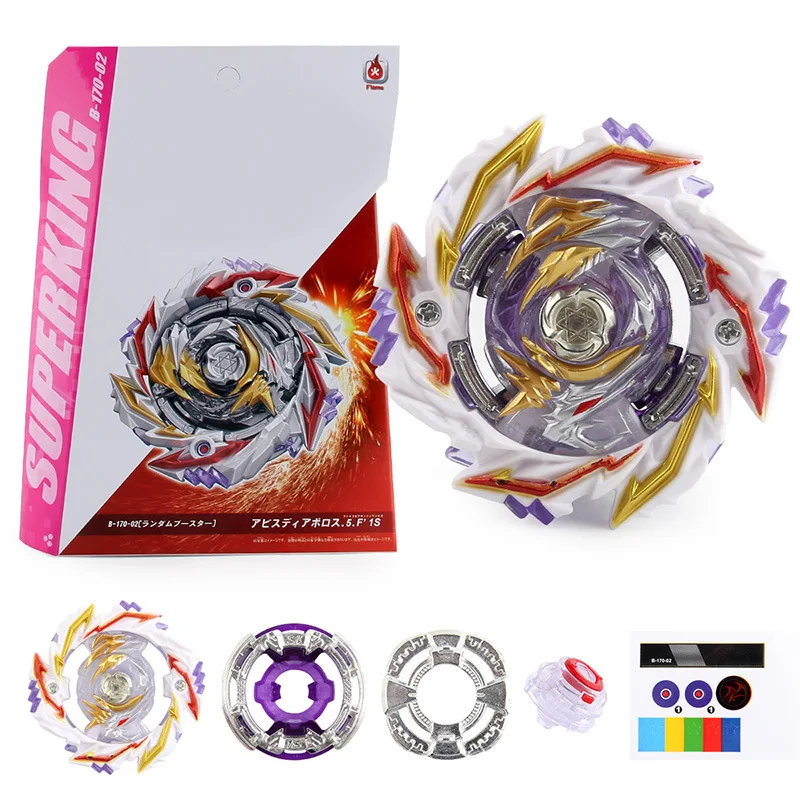Toupie Beyblades Burst GT Metal Fusion Assemble Alloy Gyroscope with Launcher Spinning Toys for Children with Color Box Package
Toupie Beyblades Burst GT Metal Fusion Assemble Alloy Gyroscope with Launcher Spinning Toys for Children with Color Box Package