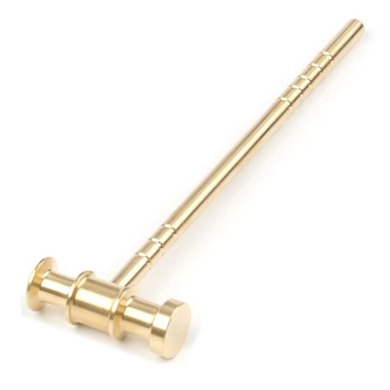 High Quality Brass L150mm Solid Hammer DIY For Manual Hammer Clock Repair Hammer Leather Hammer Hand Tool Parts
High Quality Brass L150mm Solid Hammer DIY For Manual Hammer Clock Repair Hammer Leather Hammer Hand Tool Parts