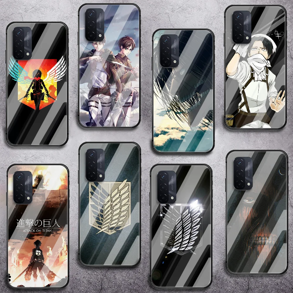 Attack on titan Anime Phone Tempered Glass Case Cover For oppo realme find a x c xt gt 2 53 3 6 7 50 11 i Pro 4g 5g Painting 
Attack on titan Anime Phone Tempered Glass Case Cover For oppo realme find a x c xt gt 2 53 3 6 7 50 11 i Pro 4g 5g Painting