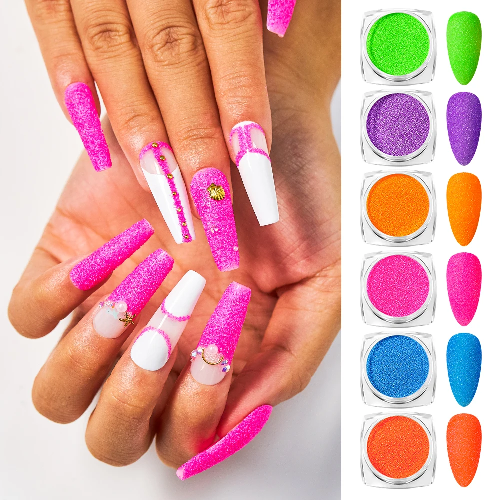 6 box Dipping Powder Set Nail Holographic Glitter Dip Powder Nails Set For Manicure Gel Nail Polish 10g Chrome Pigment Powder
6 box Dipping Powder Set Nail Holographic Glitter Dip Powder Nails Set For Manicure Gel Nail Polish 10g Chrome Pigment Powder