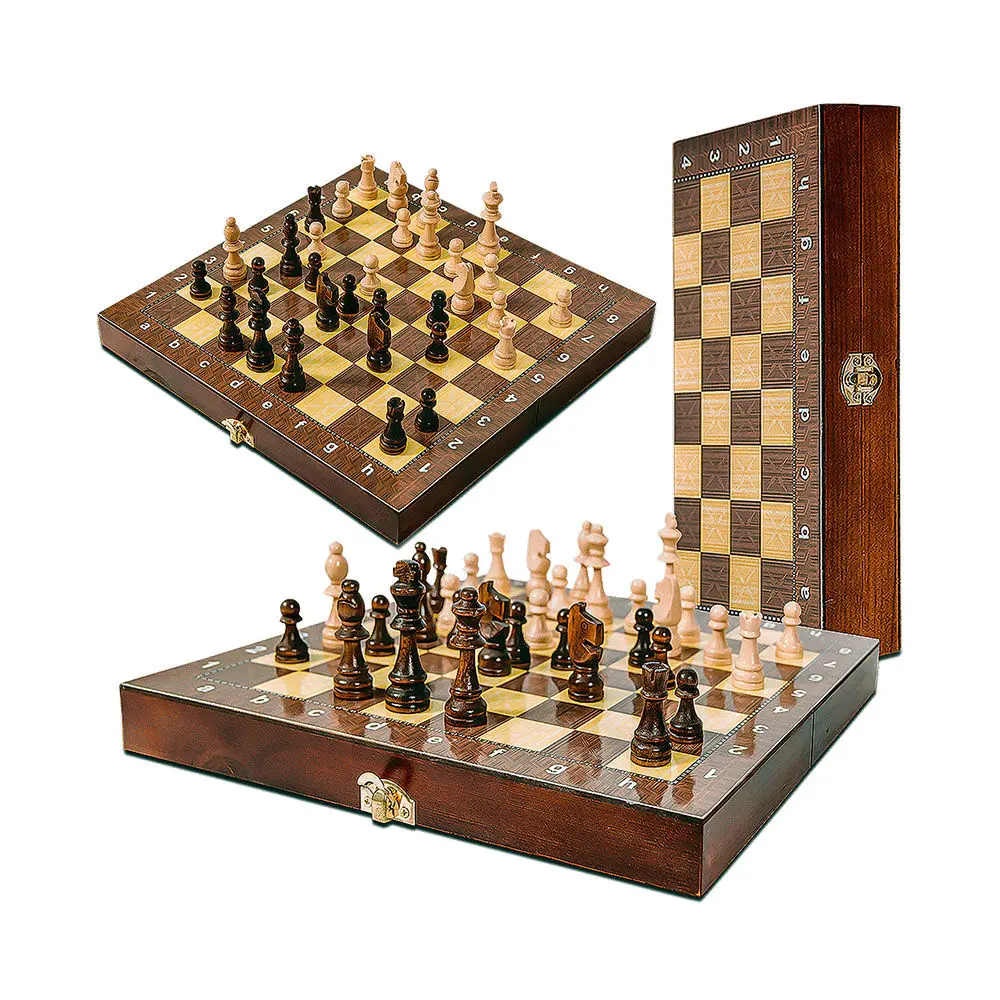 Chess Set Large Top Quality Wooden Box Folding Game Board 30cm*30cm Interior Storage Oak Wood Checkers Kids Gift Family Ajedrez
Chess Set Large Top Quality Wooden Box Folding Game Board 30cm*30cm Interior Storage Oak Wood Checkers Kids Gift Family Ajedrez