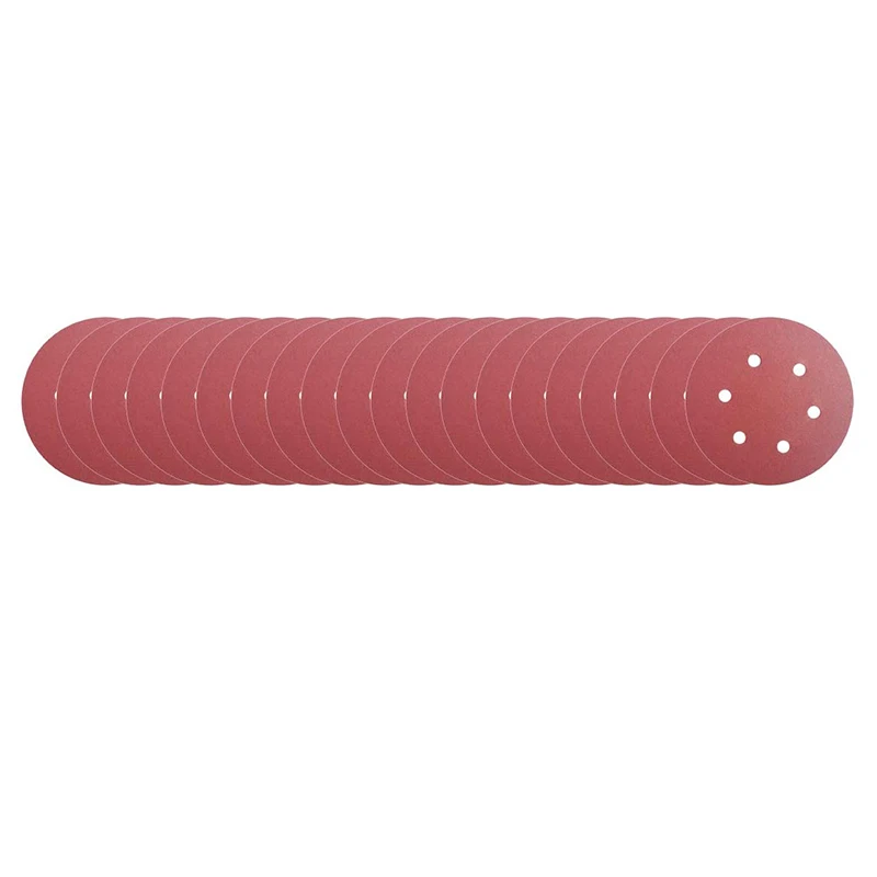 Retail 100 PCS 6 Inch 6 Holes Hook and Loop Sanding Disc, 20 Pcs Each of 60 80 120 150 240 Grits Sand Paper
Retail 100 PCS 6 Inch 6 Holes Hook and Loop Sanding Disc, 20 Pcs Each of 60 80 120 150 240 Grits Sand Paper