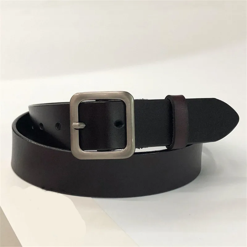 New Fashion Women's Belts Designer Genuine Leather Luxury Strap Female Waistband Square Pin Buckle Fancy Vintage Belt for Jeans
New Fashion Women's Belts Designer Genuine Leather Luxury Strap Female Waistband Square Pin Buckle Fancy Vintage Belt for Jeans