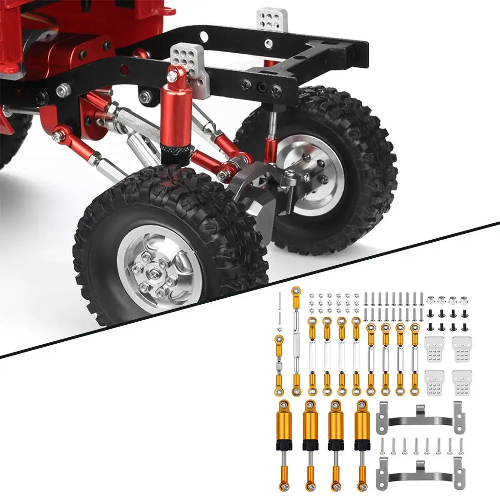 Обновленные Запчасти для радиоуправляемых моделей автомобилей, амортизатор, амортизатор, Скоба 1:16 для WPL, запчасти для автомобилей, модифик...
Обновленные Запчасти для радиоуправляемых моделей автомобилей, амортизатор, амортизатор, Скоба 1:16 для WPL, запчасти для автомобилей, модифик...