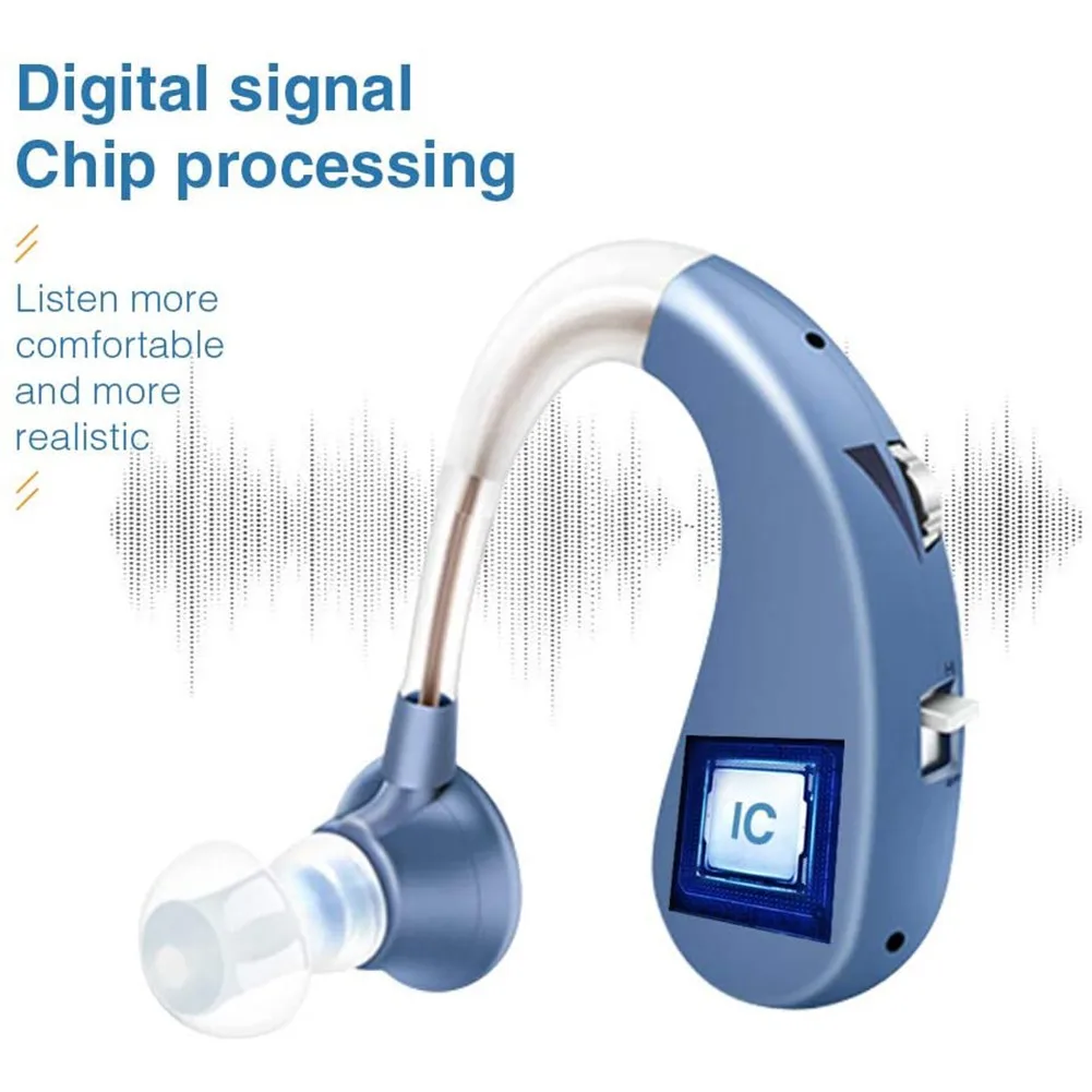 Rechargeable Digital Electric Hearing Aids Amplifier BTE Sound Amplifier Assist Device Noise Reduction For Adult Elder
Rechargeable Digital Electric Hearing Aids Amplifier BTE Sound Amplifier Assist Device Noise Reduction For Adult Elder