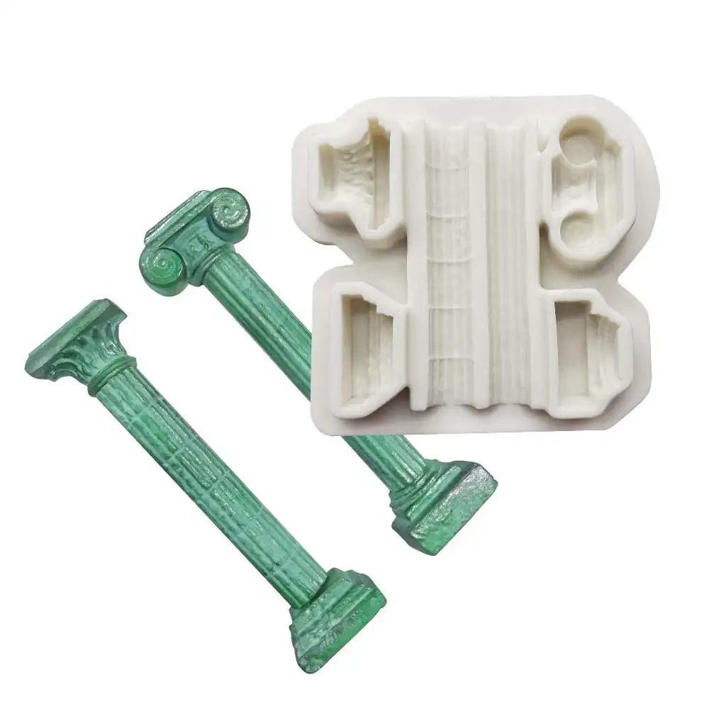 Palace Roman Column Silicone Fondant Cake Mould Chocolate Baking Tools Decoration Mold
Palace Roman Column Silicone Fondant Cake Mould Chocolate Baking Tools Decoration Mold