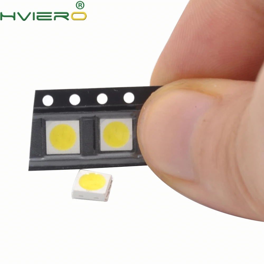 

1000pcs 5050 RGB white Red Green Blue Yellow UV SMD SMT Emitting Diode LED PLCC-6 3-CHIPS Bright lamp light 60mA 3V Diodes