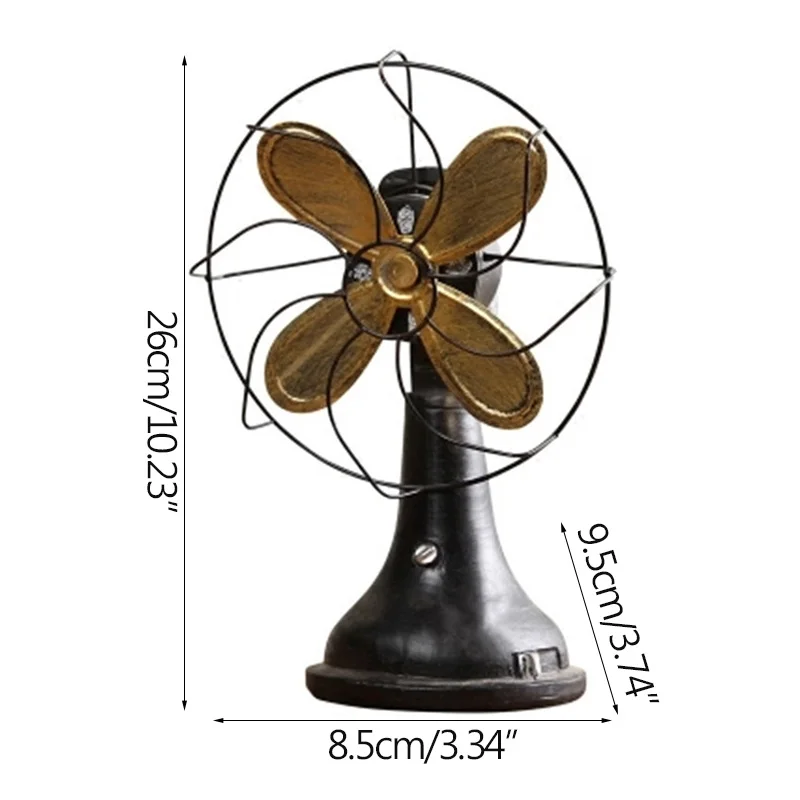 Strongwell European Antique Electric Fan Model American Retro Nostalgic Ornaments Shop Bar Props Home Decoration Birthday Gift
Strongwell European Antique Electric Fan Model American Retro Nostalgic Ornaments Shop Bar Props Home Decoration Birthday Gift