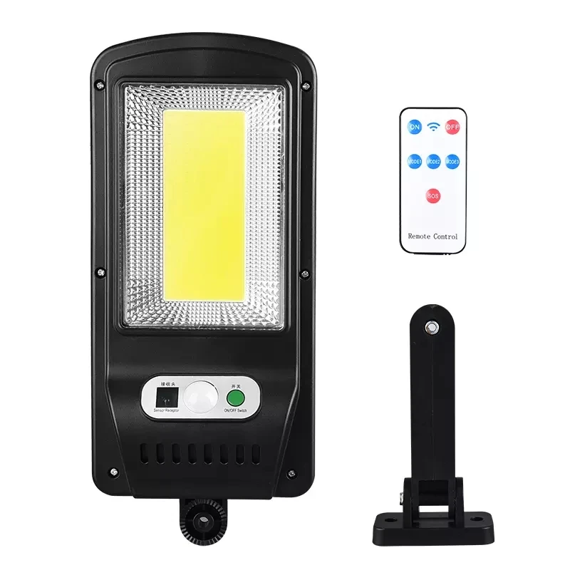 Solar Sensor Lamp Street Outdoor Lights 128 LED COB Wall Powered Rechargeable Waterproof Wireless Remote Control Solar LED Light
Solar Sensor Lamp Street Outdoor Lights 128 LED COB Wall Powered Rechargeable Waterproof Wireless Remote Control Solar LED Light