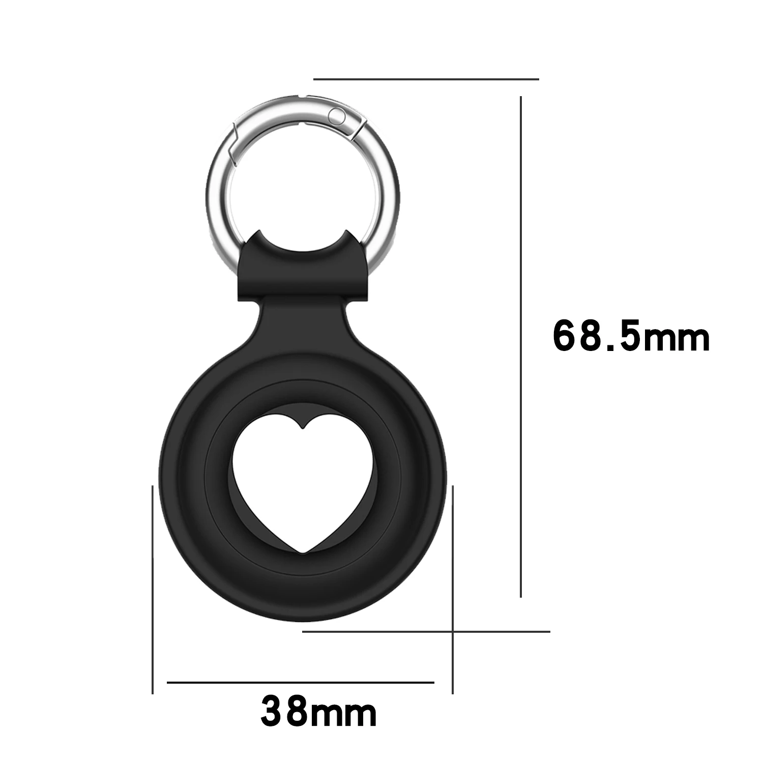 Soft Silicone Sleeve For AirTag Smart Accessories, Scratch-resistant, Comfortable And Durable Protective Accessories
Soft Silicone Sleeve For AirTag Smart Accessories, Scratch-resistant, Comfortable And Durable Protective Accessories