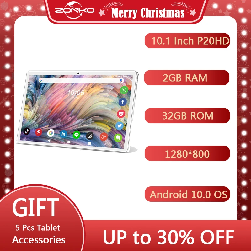 ZONKO 10 inch Tablet Android 10 3G Phone Call Tablet PC Quad-Core WiFi Tablets GPS 2GB RAM 32GB ROM 1280*800 IPS Google Play
ZONKO 10 inch Tablet Android 10 3G Phone Call Tablet PC Quad-Core WiFi Tablets GPS 2GB RAM 32GB ROM 1280*800 IPS Google Play