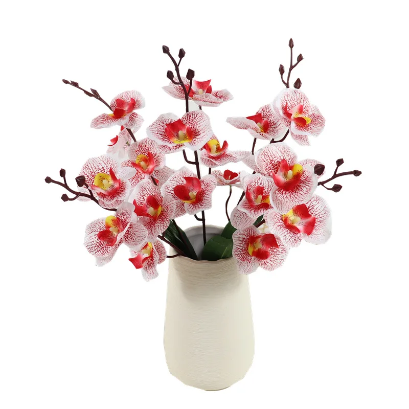 Artificial Phalaenopsis Silk Flower Decoration for Home Garden Fake Flowers Wedding Scene Arrangement Bouquet Butterfly Orchid
Artificial Phalaenopsis Silk Flower Decoration for Home Garden Fake Flowers Wedding Scene Arrangement Bouquet Butterfly Orchid