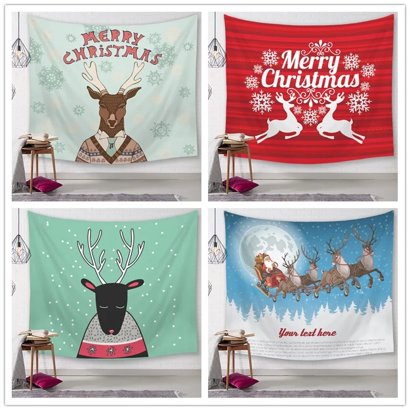 Merry Christmas Tapestry Deer Tapestries Hippie Boho Wall Hanging Christmas Decoration For Home Mandala Beach Towel Table Cloth
Merry Christmas Tapestry Deer Tapestries Hippie Boho Wall Hanging Christmas Decoration For Home Mandala Beach Towel Table Cloth