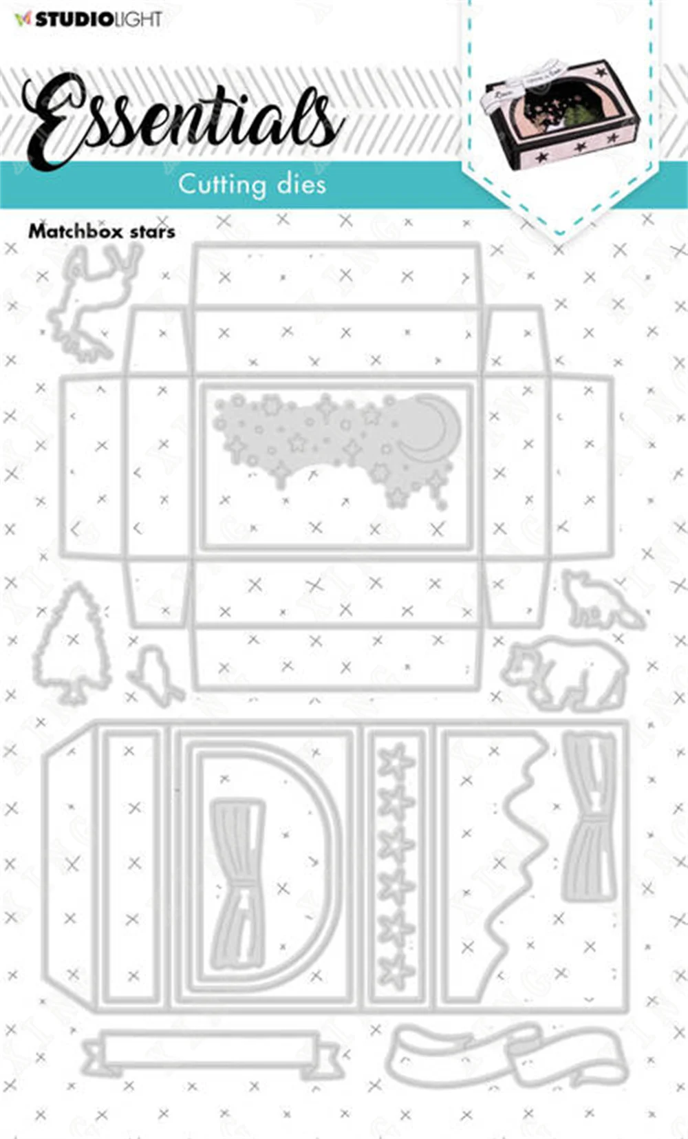 New Arrival Tree Bow Bear Deer Metal Cutting Dies Scrapbook Diary Decoration Embossing Template Diy Greeting Card Handmade
New Arrival Tree Bow Bear Deer Metal Cutting Dies Scrapbook Diary Decoration Embossing Template Diy Greeting Card Handmade